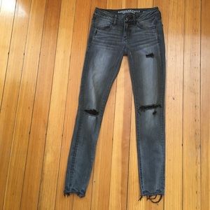 American Eagle super low jegging